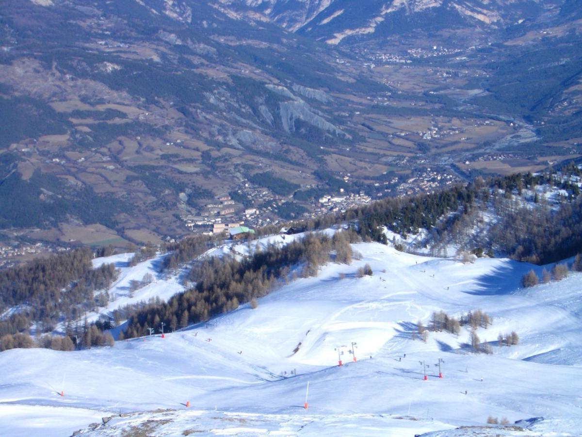Maison Chaleureuse Pres Des Pistes De Barcelonnette - Cheminee Exterior photo